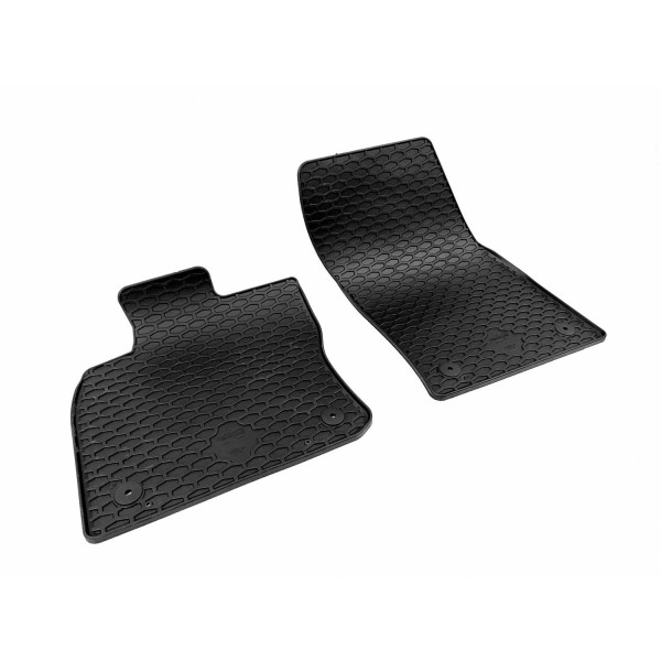 Rubber mats VOLKSWAGEN CADDY from 2020 2 pcs / 222395 / black