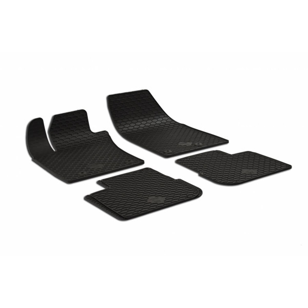 Rubber mats FIAT TIPO CROSS from 2021 4 pcs / 221037 / black