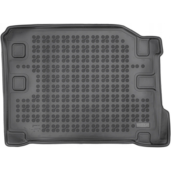 Rubber trunk mat Jeep Wrangler UNLIMITED JL from 2021 (version with a tool set located in the trunk)