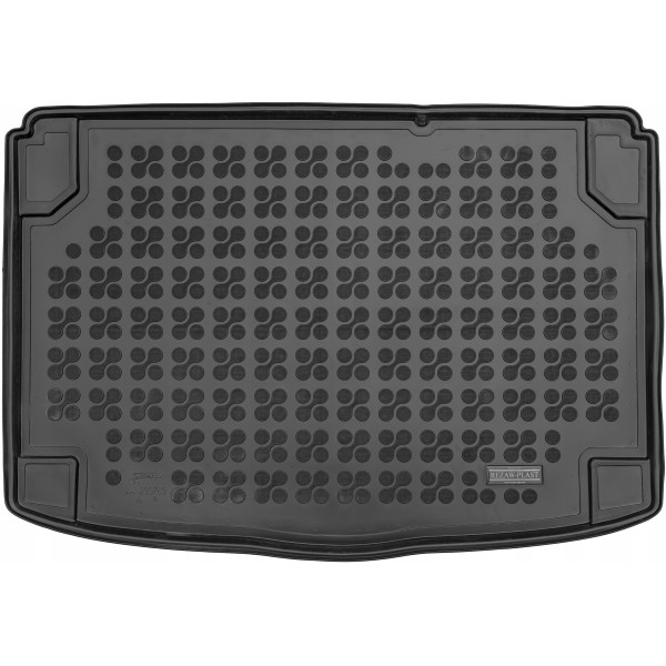 Rubber trunk mat Kia Soul III from 2020 (bottom part)