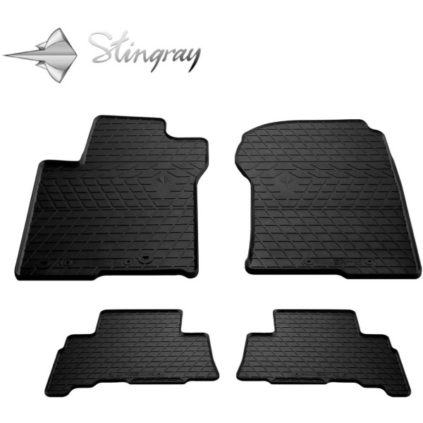 Rubber mats TOYOTA 4Runner V N280 from 2009 4 pcs / 1022294