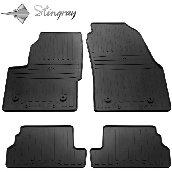 Rubber mats LINCOLN MKC 2014-2019, 4 pcs / 1057014