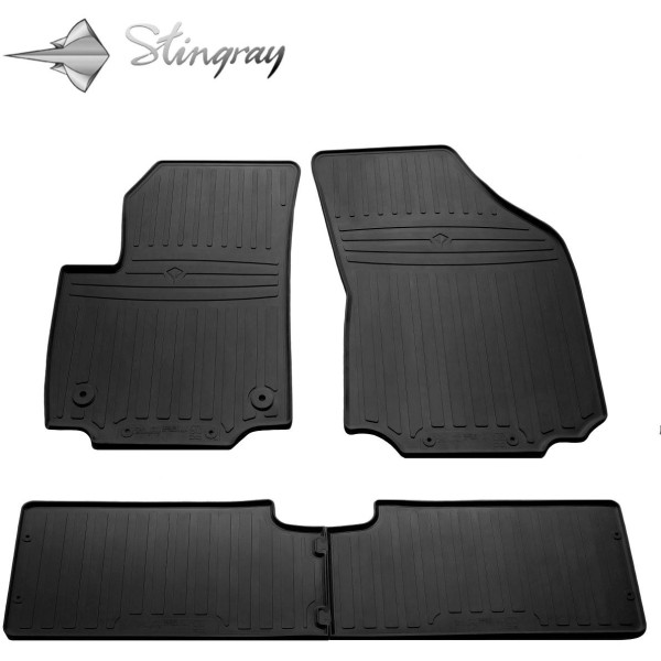 Rubber mats GMC Terrain II from 2017 4 pcs / 1059014