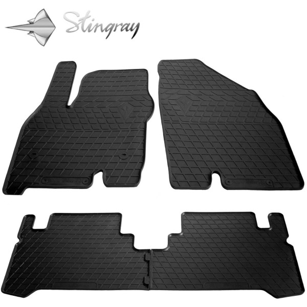 Rubber mats CHEVROLET Bolt from 2016 4 pcs / 1002114