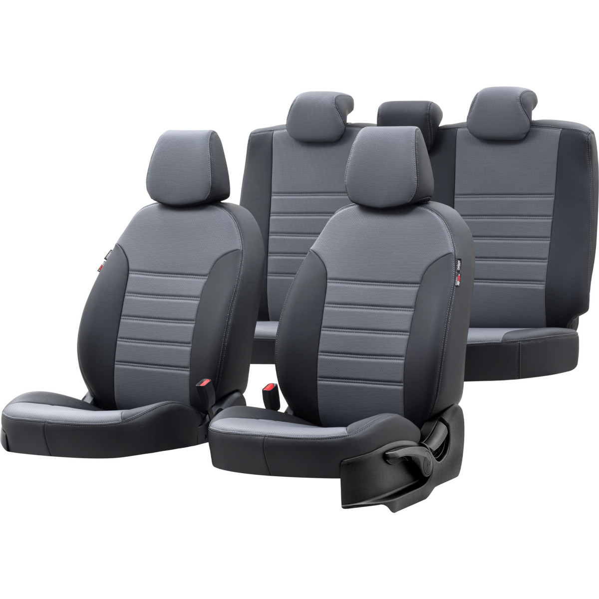 New York seat covers (eco leather) Nissan Qashqai I +2 (7 places)