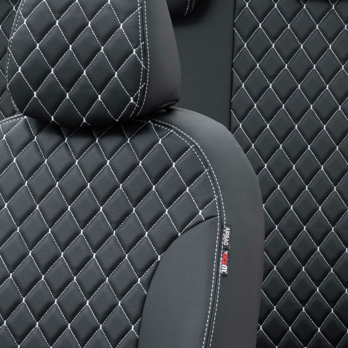  BREMER SITZBEZÜGE Seat Covers for Car Seats Compatible with Opel  Corsa C 2001-2006 Driver and Passenger Protective Covers Seat Protector  Seat Cover FB:115 (Black/Grey Pattern) : Everything Else