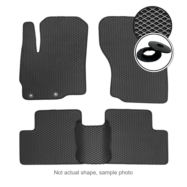 Polymer EVA mats Audi A6 C6 4wd 2004-2011