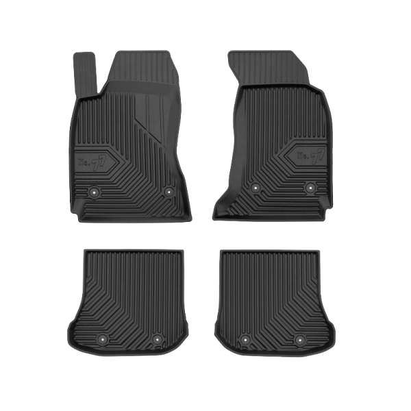 Rubber mats No.77 Audi A4 B5 1994-2001 (Wagon)