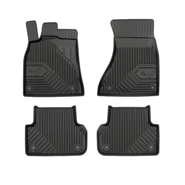 Rubber mats No.77 Audi A5 I 2007-2016 (Liftback)