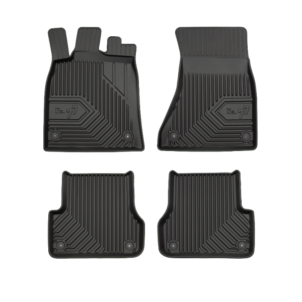 Rubber mats No.77 Audi A6 C7 2011-2018