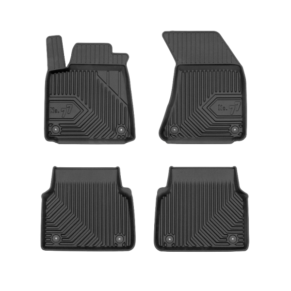 Rubber mats No.77 Audi A8 III 2010-2017