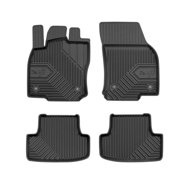 Rubber mats No.77 Audi Q2 Crossover 2016-2020