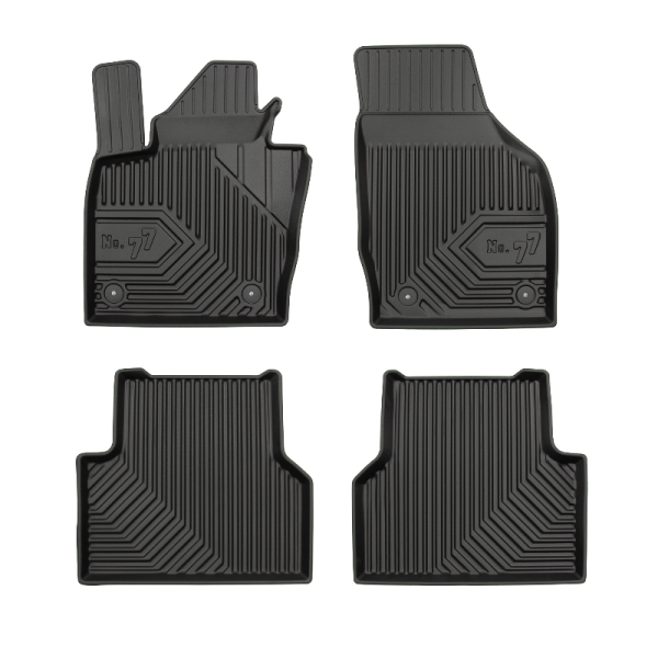 Rubber mats No.77 Audi Q3 I 2011-2018