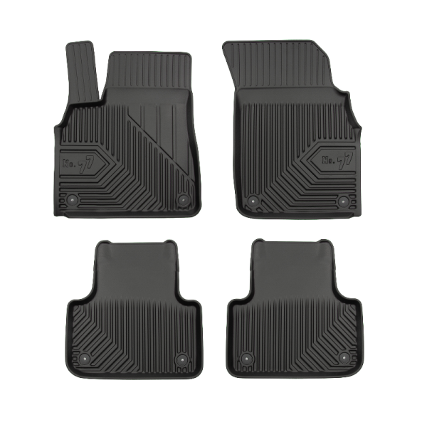 Rubber mats No.77 Audi Q7 II from 2015