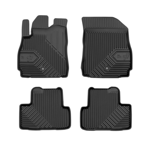 Rubber mats No.77 Chevrolet Orlando I 2010-2018