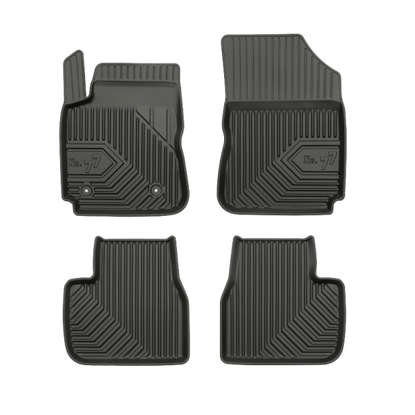 Rubber mats No.77 Citroen C4 Cactus 2014-2017