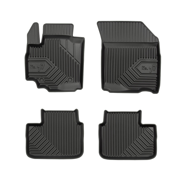 Rubber mats No.77 Fiat Sedici 2005-2014