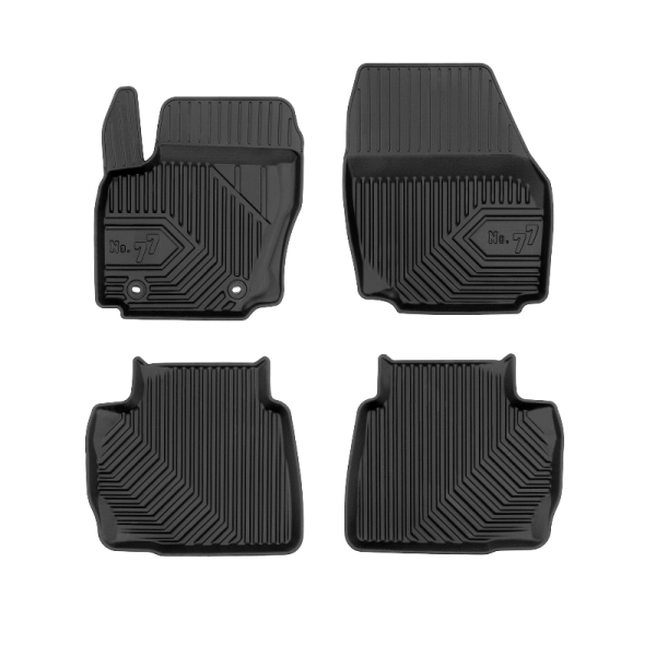 Rubber mats No.77 Ford Mondeo IV 2007-2014