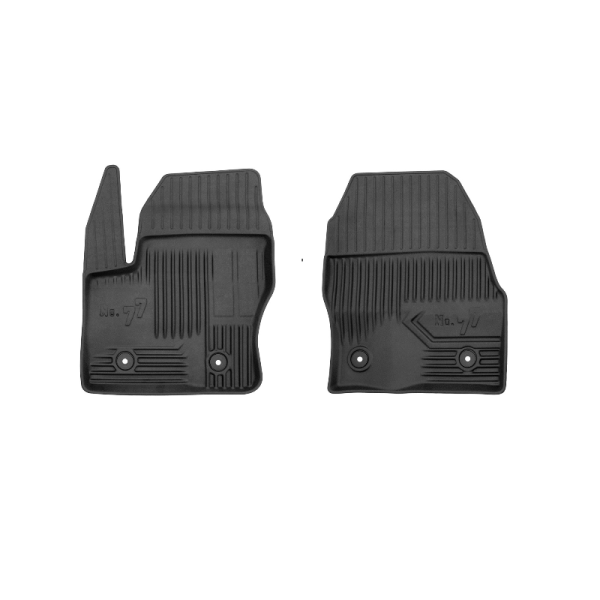 Rubber mats No.77 Ford Transit Connect II 2013-2022