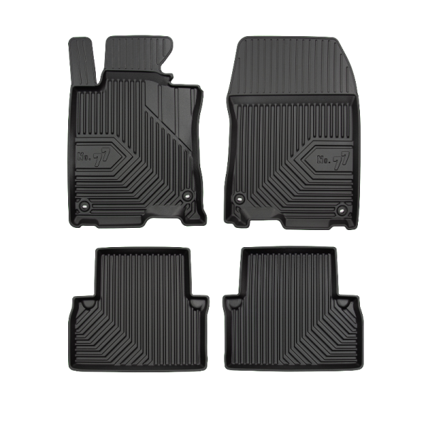 Rubber mats No.77 Honda Accord VIII 2008-2015