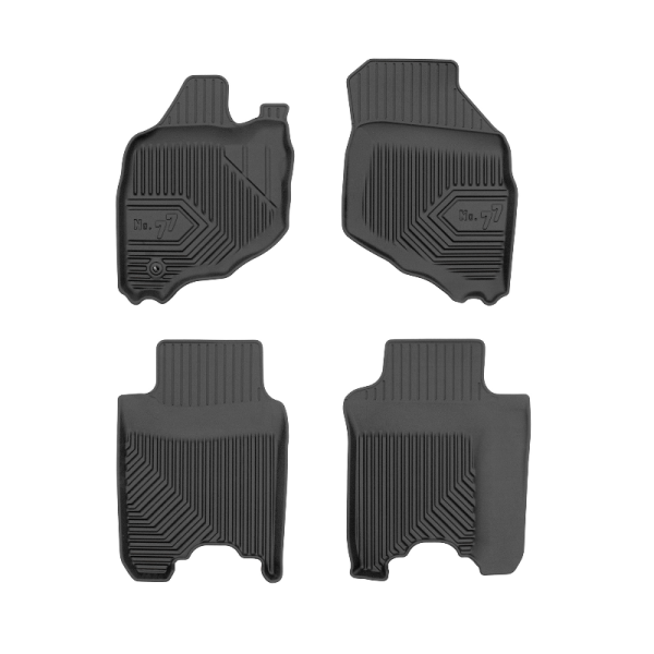 Rubber mats No.77 Honda Jazz I 2001-2008