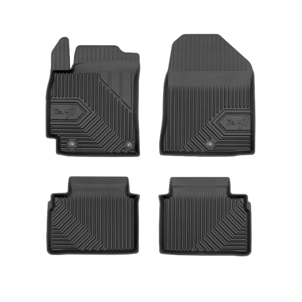 Rubber mats No.77 Hyundai Elantra V 2010-2015