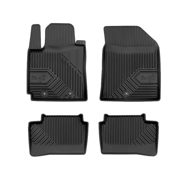 Rubber mats No.77 Hyundai i10 II 2013-2019