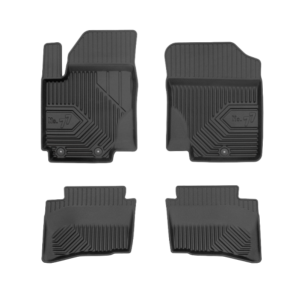 Rubber mats No.77 Hyundai i20 I 2008-2014