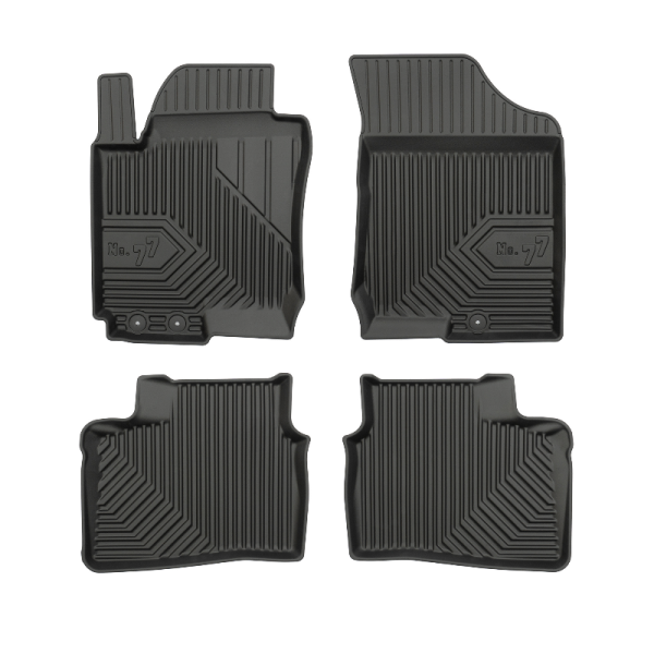 Rubber mats No.77 Hyundai i30 I 2007-2012 (Hatchback)