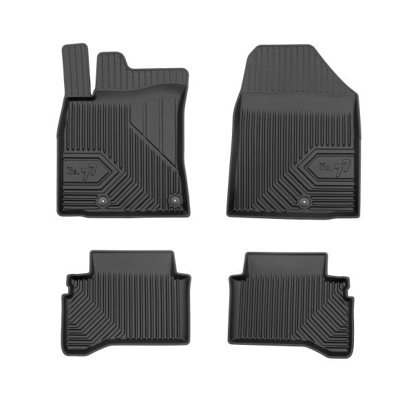 Rubber mats No.77 Hyundai loniq Liftback 2016-2022 (Not for PHEV)