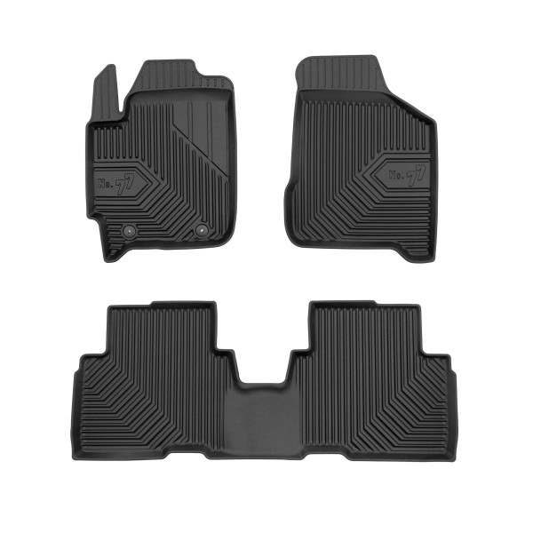 Rubber mats No.77 Kia Carens II 2002-2008