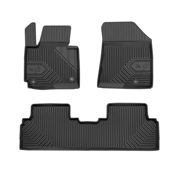 Rubber mats No.77 Kia Carens IV 2013-2019