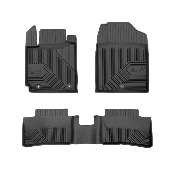 Rubber mats No.77 Kia Picanto III from 2017