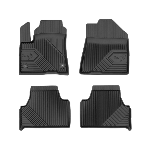 Rubber mats No.77 Kia Soul EV II from 2019