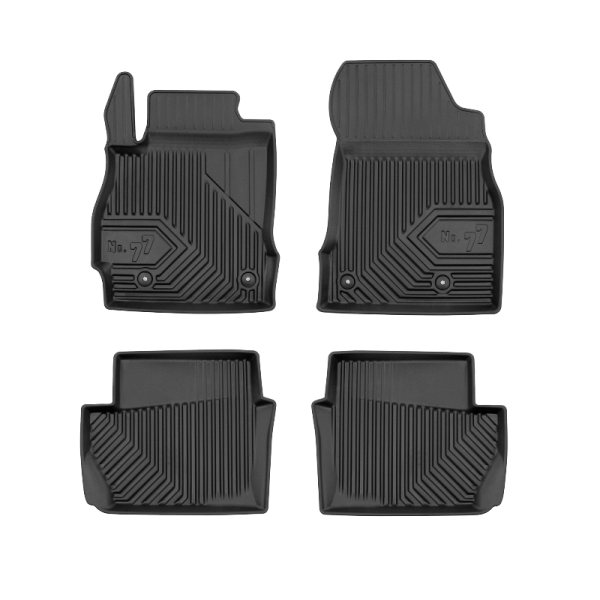 Rubber mats No.77 Mazda 2 III 2007-2014