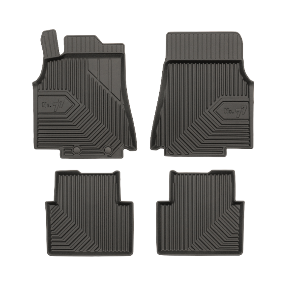 Rubber mats No.77 Mercedes A Class W169 2004-2012