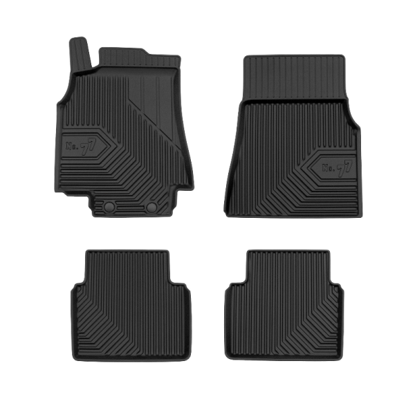 Rubber mats No.77 Mercedes B Class W245 2005-2011