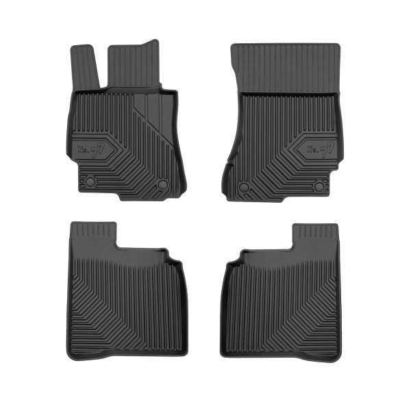 Rubber mats No.77 Mercedes-Benz S-Class W221 Sedan, Long version 2005-2013