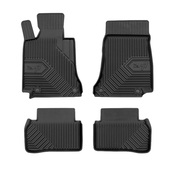 Rubber mats No.77 Mercedes C Class W205 2013-2021