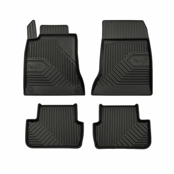 Rubber mats No.77 Mercedes CLA Class C117 2013-2019