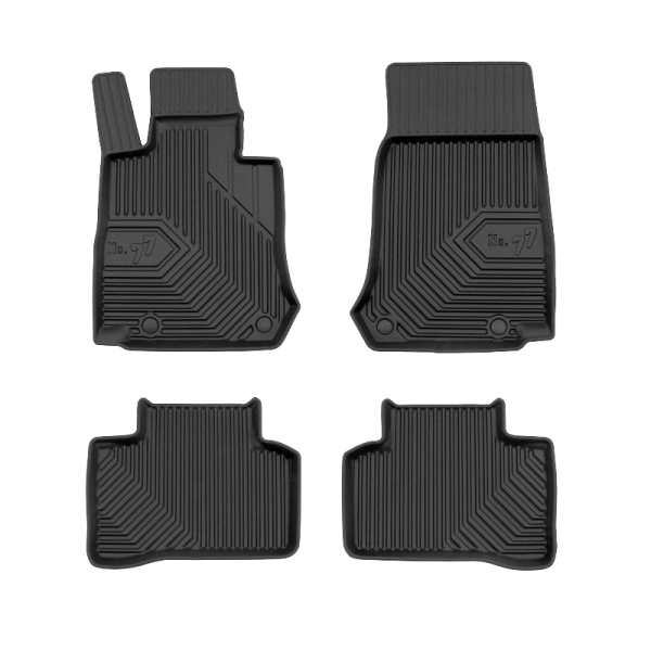 Rubber mats No.77 Mercedes GLC Class X253 2015-2022