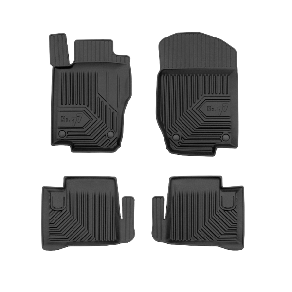 Rubber mats No.77 Mercedes M Class W164 2005-2011