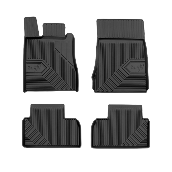 Rubber mats No.77 Mercedes S Class W220 1998-2005