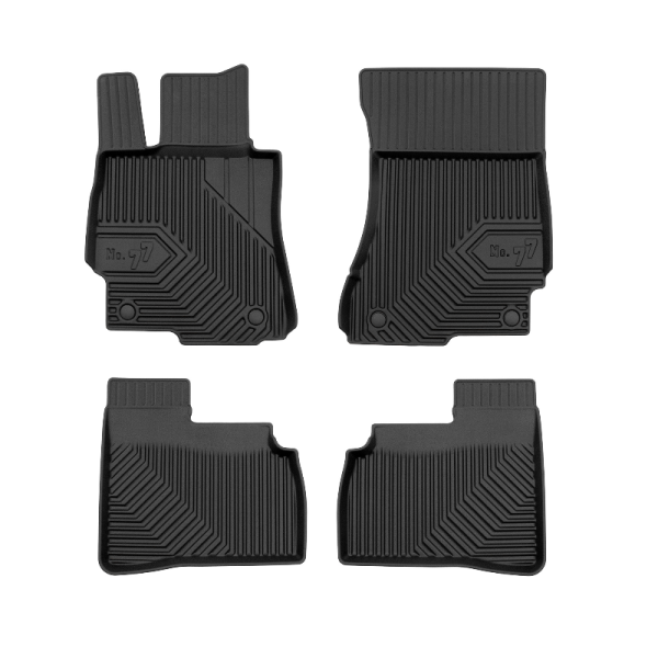 Rubber mats No.77 Mercedes S Class W221 2006-2013