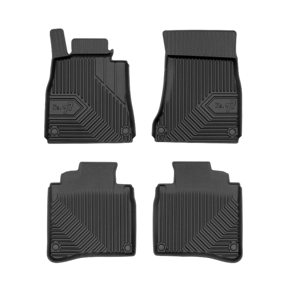 Rubber mats No.77 Mercedes S Class W222 2013-2020 (4Matic Long)