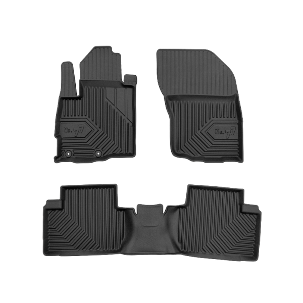 Rubber mats No.77 Mitsubishi Outlander II 2006-2012