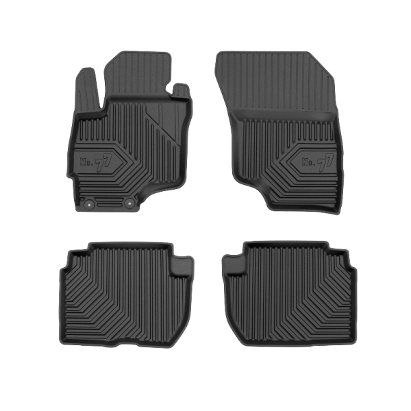 Rubber mats No.77 Mitsubishi Outlander III from 2013 (PHEV)