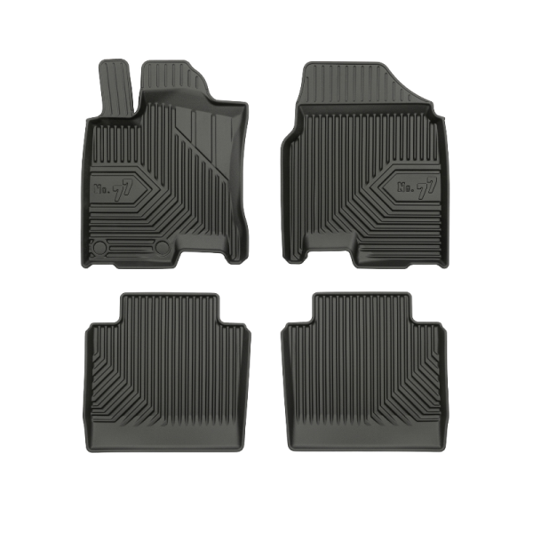 Rubber mats No.77 Nissan Qashqai +2 2007-2014