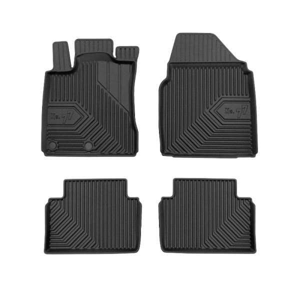 Rubber mats No.77 Nissan Qashqai I 2006-2013