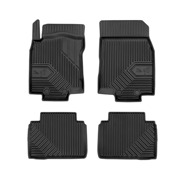 Rubber mats No.77 Nissan X-Trail III 2017-2021